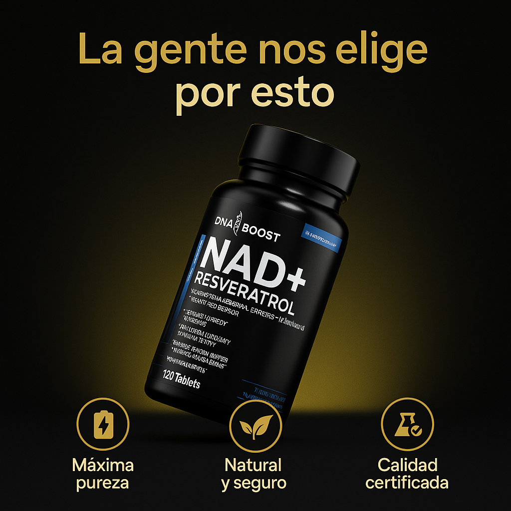 NAD + RESVERATROL | 60 Comprimidos