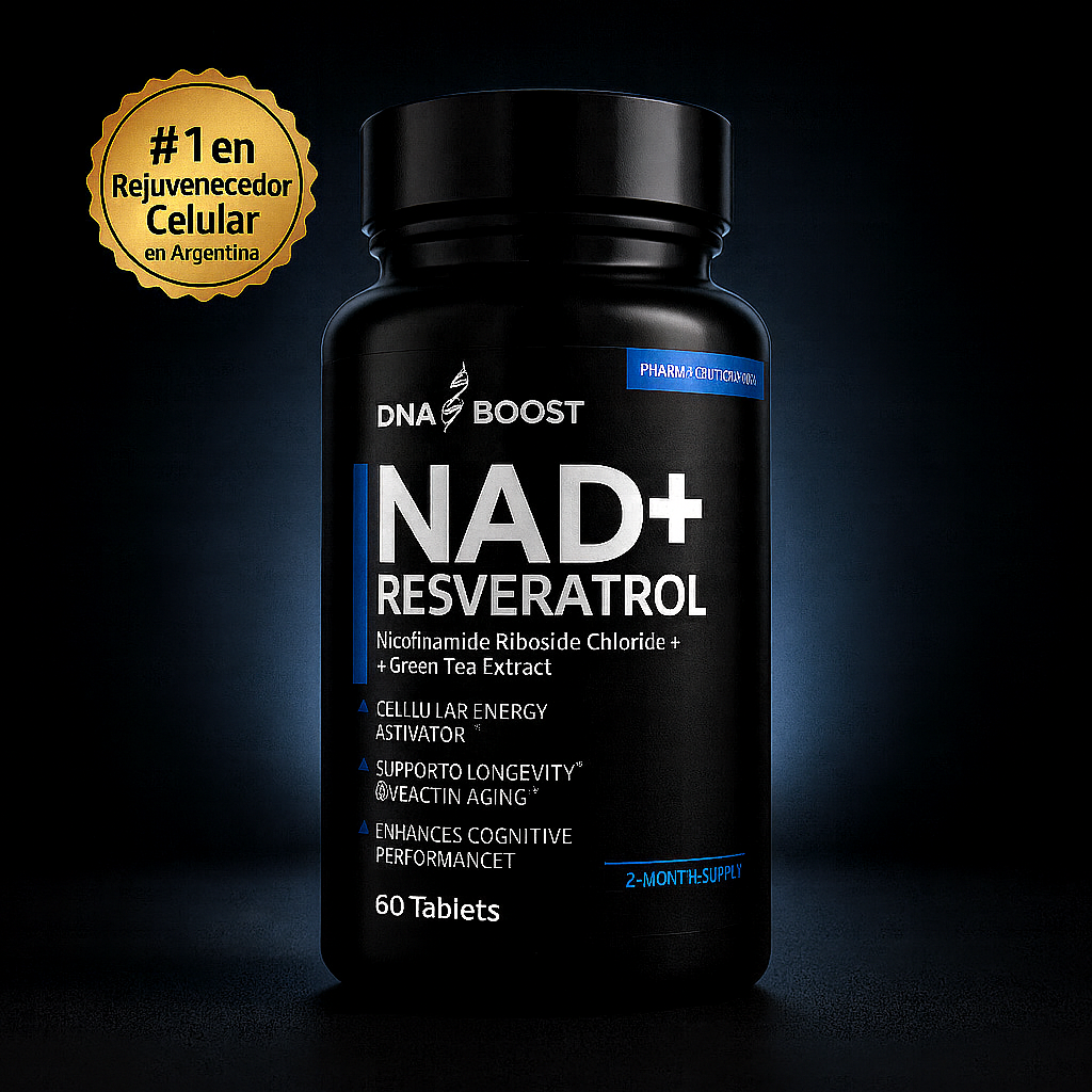 NAD + RESVERATROL | 60 Comprimidos